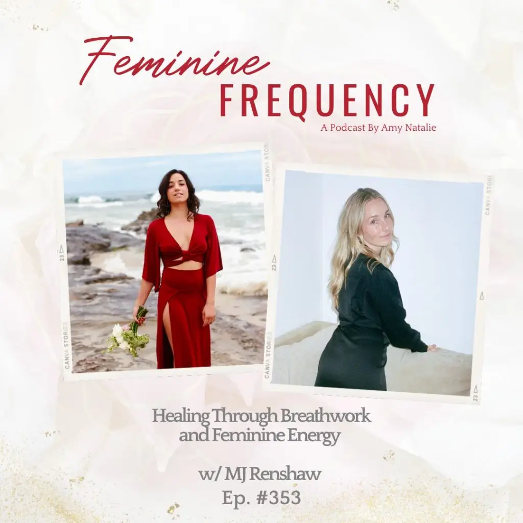 Dive into an enriching conversation where Amy and MJ explore the profound journey of connecting with feminine energy and the transformative power of breathwork.
